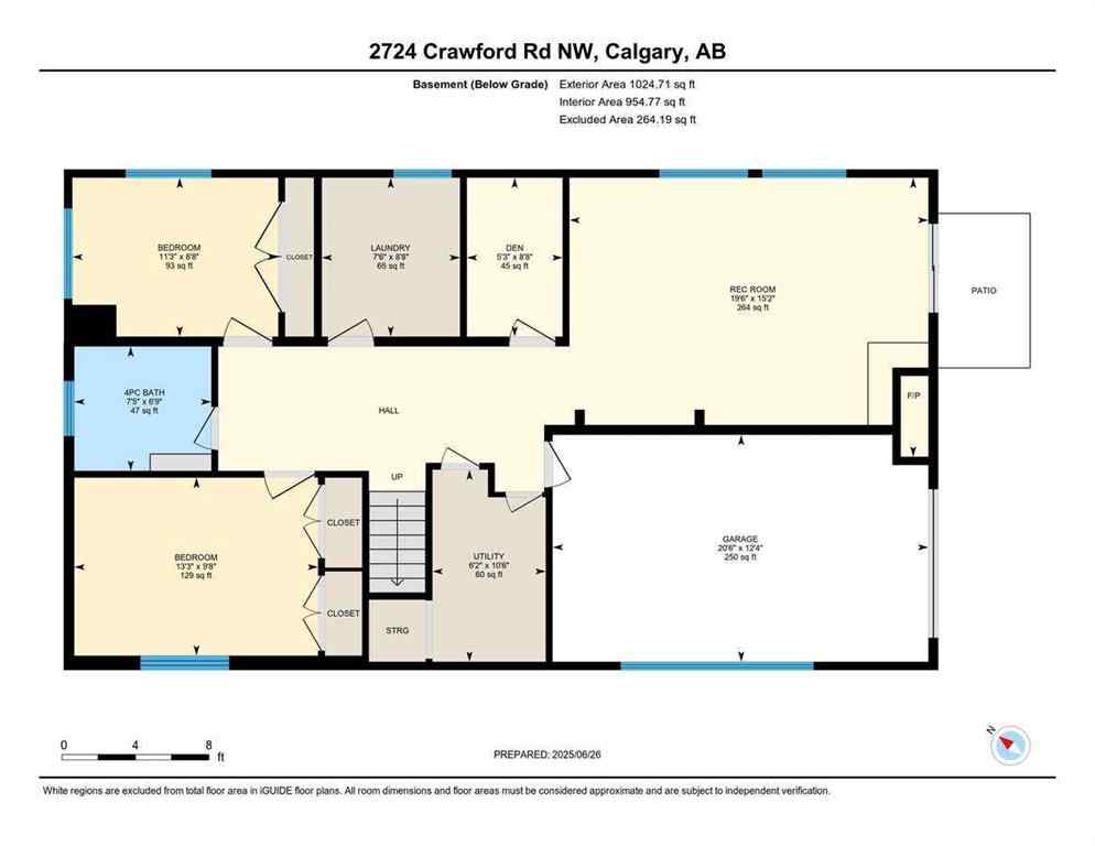 MLS® A2237511 - 2724 Crawford Road NW in Charleswood Calgary, Residential