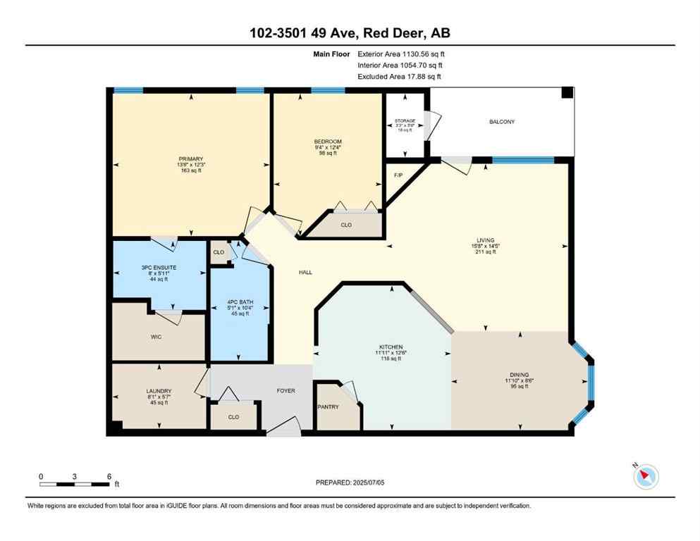 MLS® A2237570 - Unit #102 3501 49 Avenue  in South Hill Red Deer, Residential