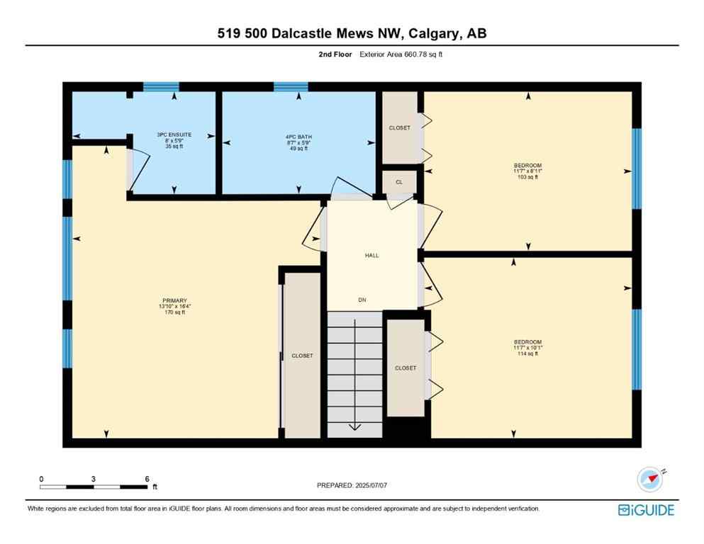 MLS® A2237641 - 519 Dalcastle Mews NW in Dalhousie Calgary, Residential