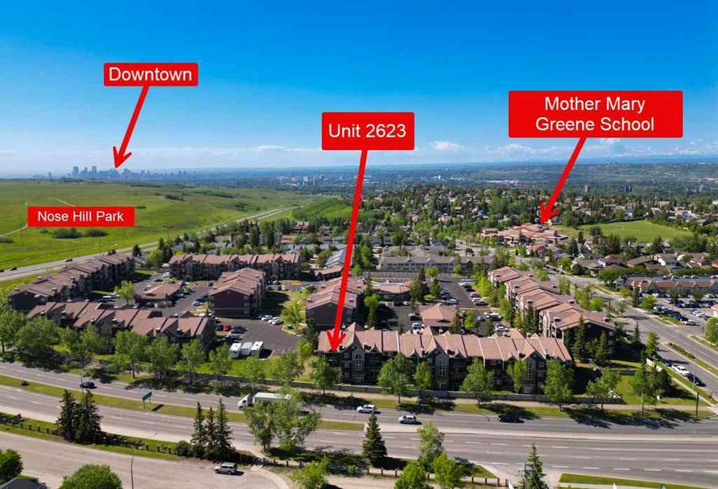 MLS® A2237700 - Unit #2623 3400 Edenwold Heights NW in Edgemont Calgary, Residential