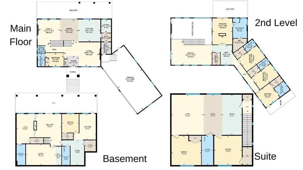 MLS® A2237782 - 13 Calterra Court  in NONE Rural Rocky View County, Residential