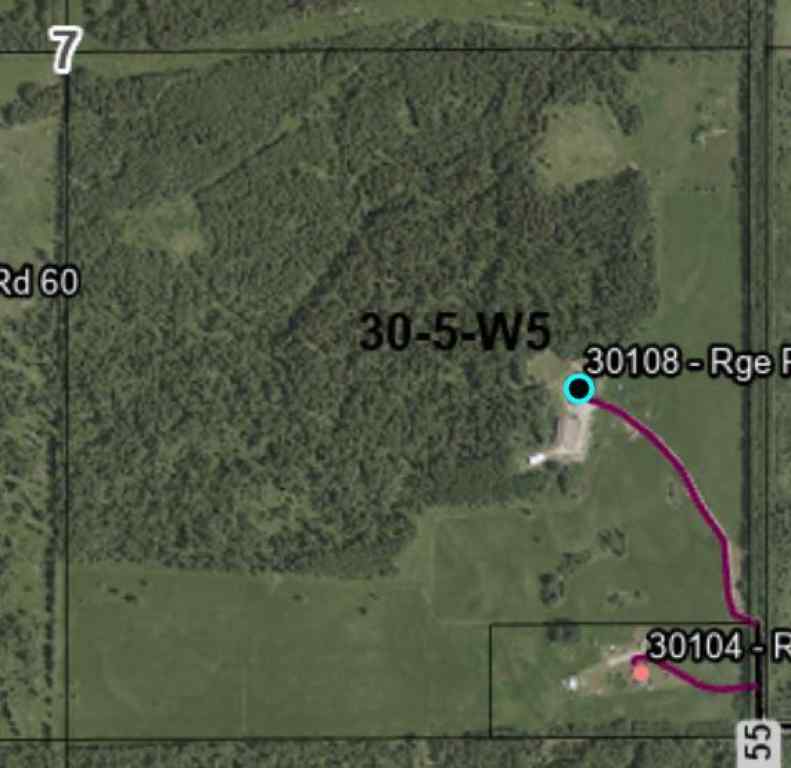 MLS® A2237789 - 30108 Range Road 55   in NONE Rural Mountain View County, Residential