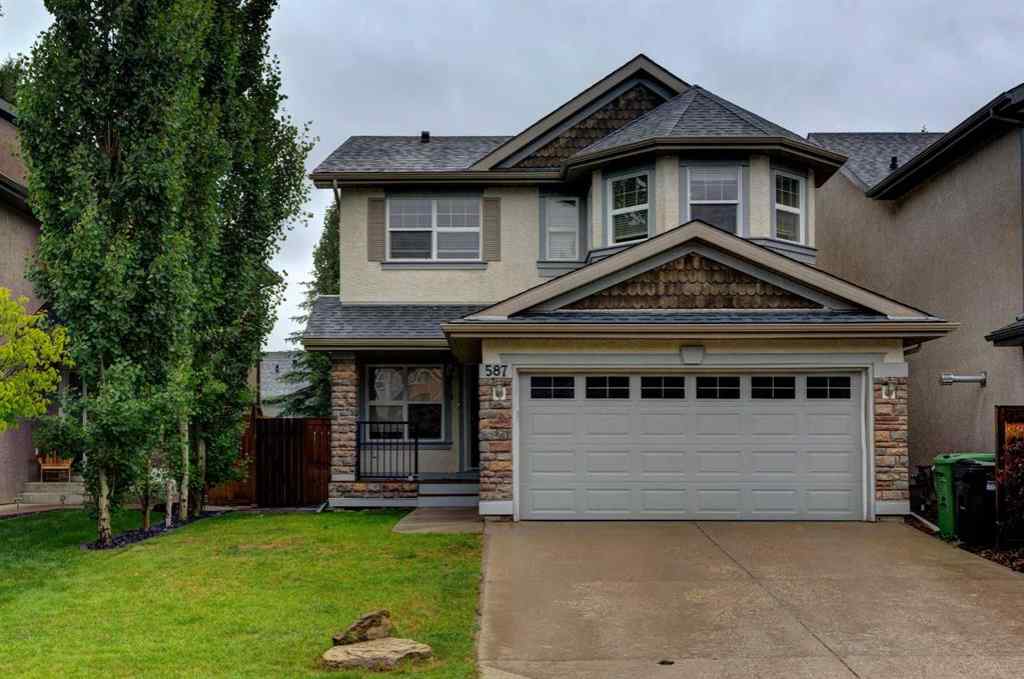 MLS® A2237830 - 587 Everbrook Way SW in Evergreen Calgary, Residential