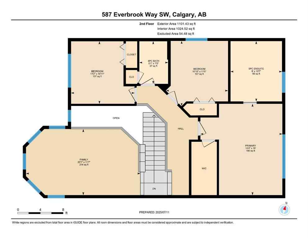 MLS® A2237830 - 587 Everbrook Way SW in Evergreen Calgary, Residential