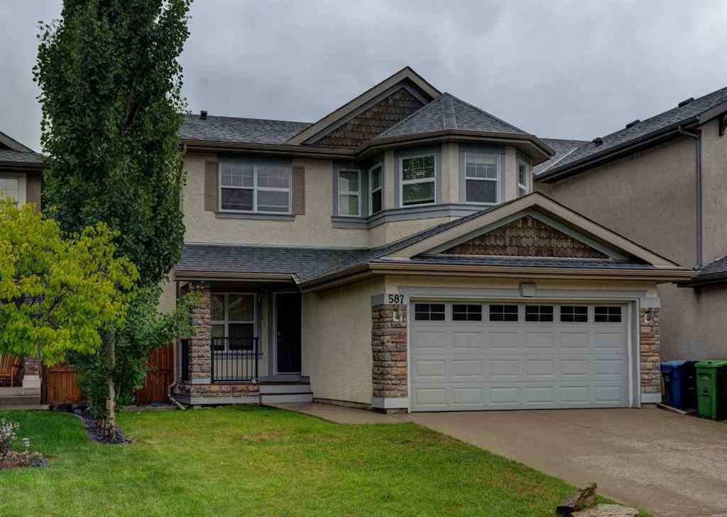 MLS® A2237830 - 587 Everbrook Way SW in Evergreen Calgary, Residential