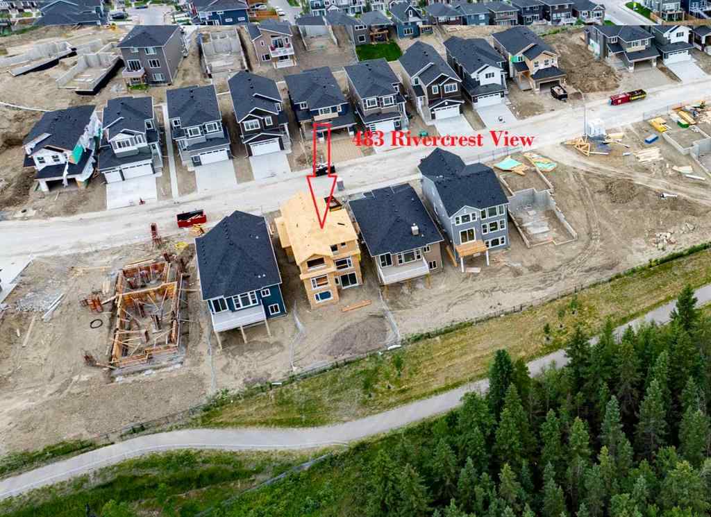 MLS® A2237857 - 483 Rivercrest View  in Rivercrest Cochrane, Residential