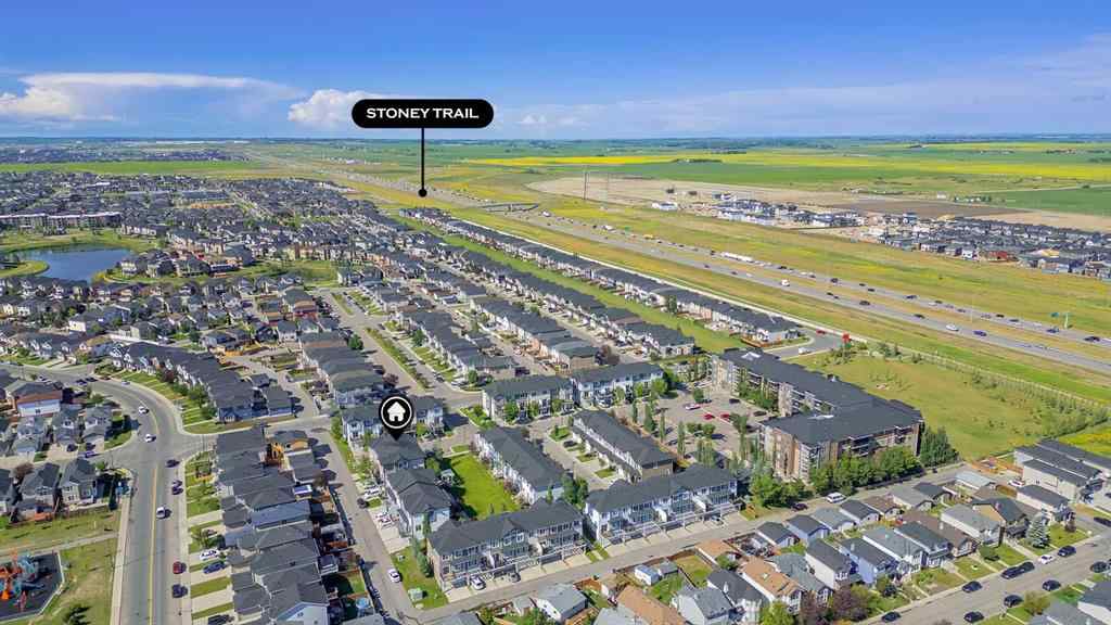 MLS® A2237955 - Unit #4107 333 Taralake Way NE in Taradale Calgary, Residential