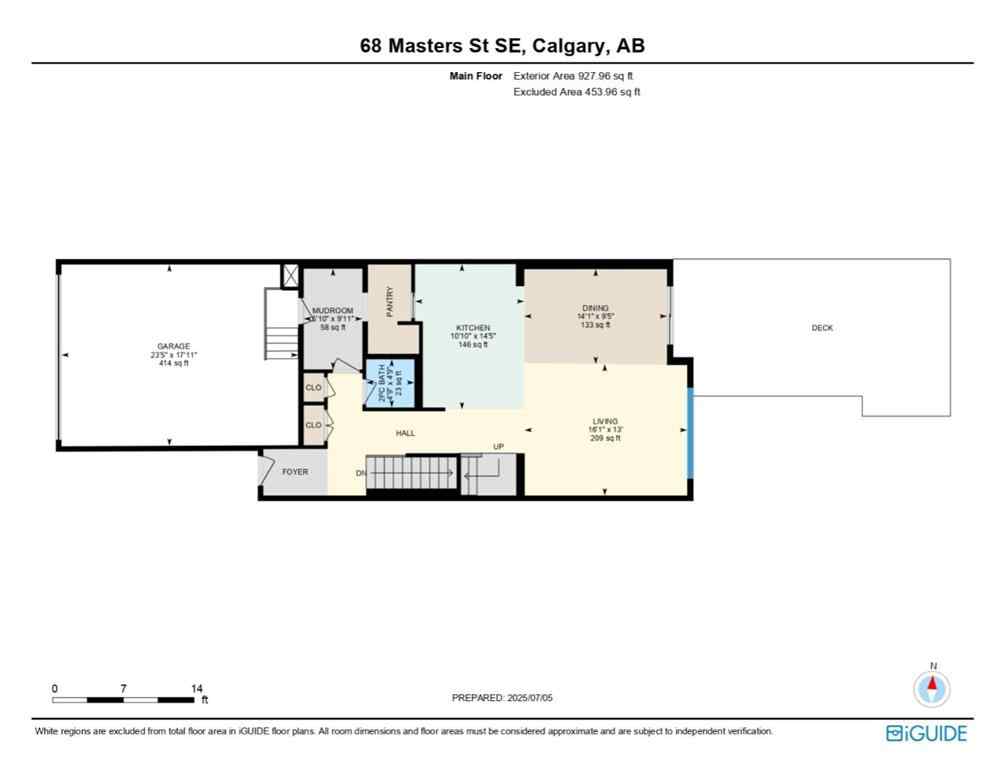 MLS® A2238032 - 68 Masters Street SE in Mahogany Calgary, Residential