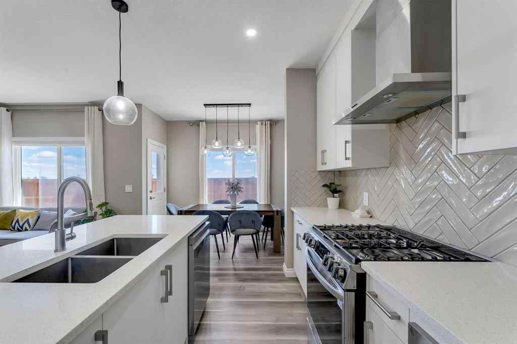 MLS® A2238038 - 521 Corner Meadows Way NE in Cornerstone Calgary, Residential
