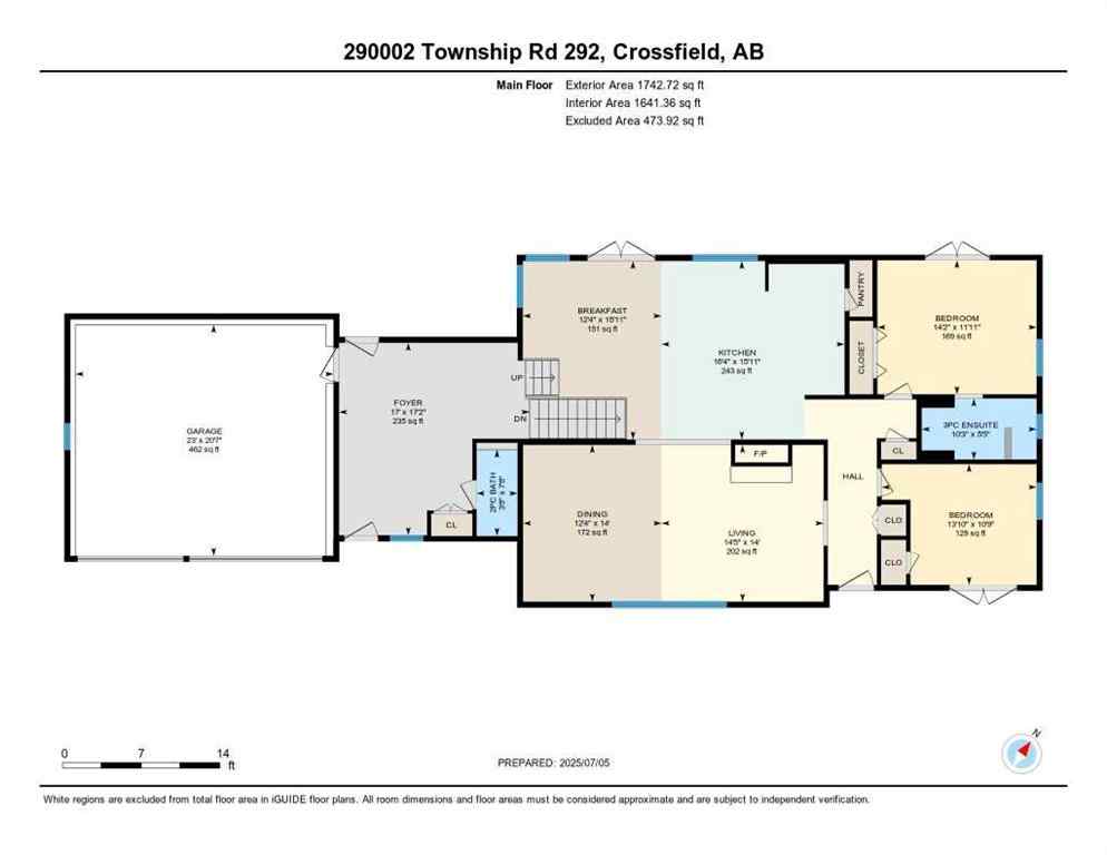MLS® A2238047 - 290002 Township Road 292   in NONE Rural Rocky View County, Residential