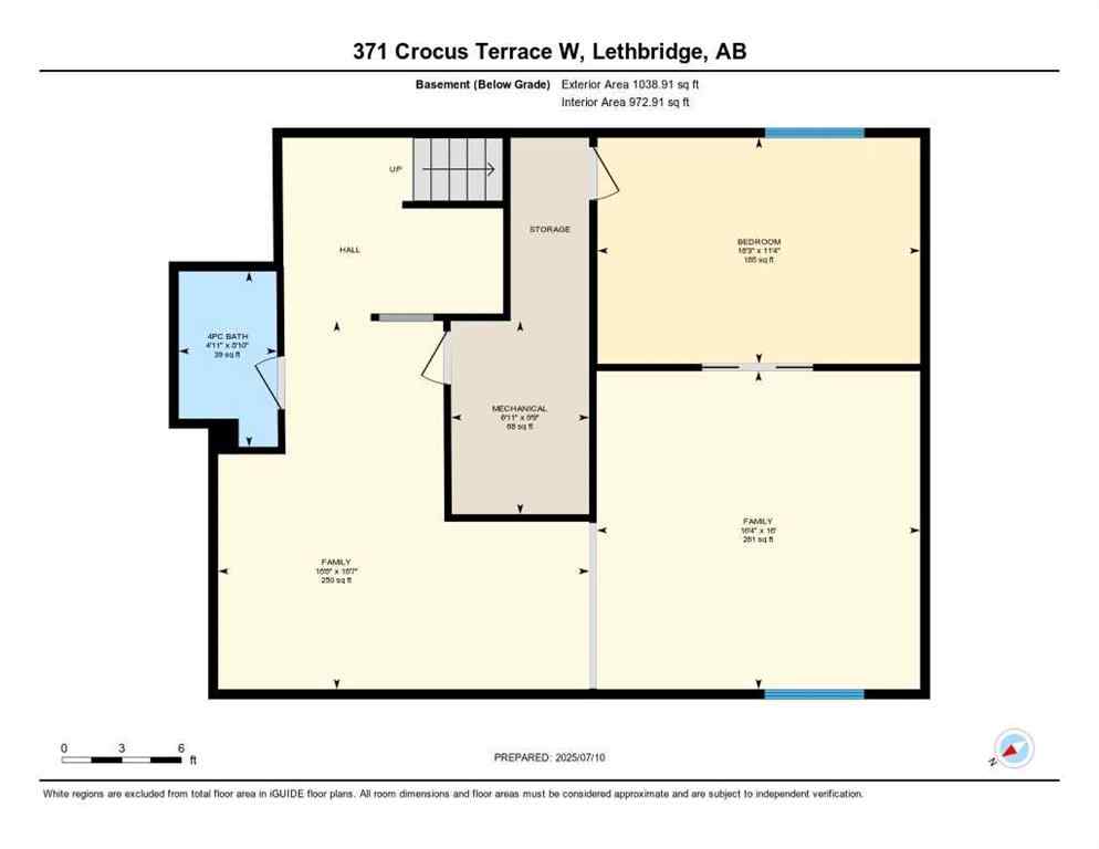 MLS® A2238066 - 371 Crocus Terrace W in Country Meadows Estates Lethbridge, Residential