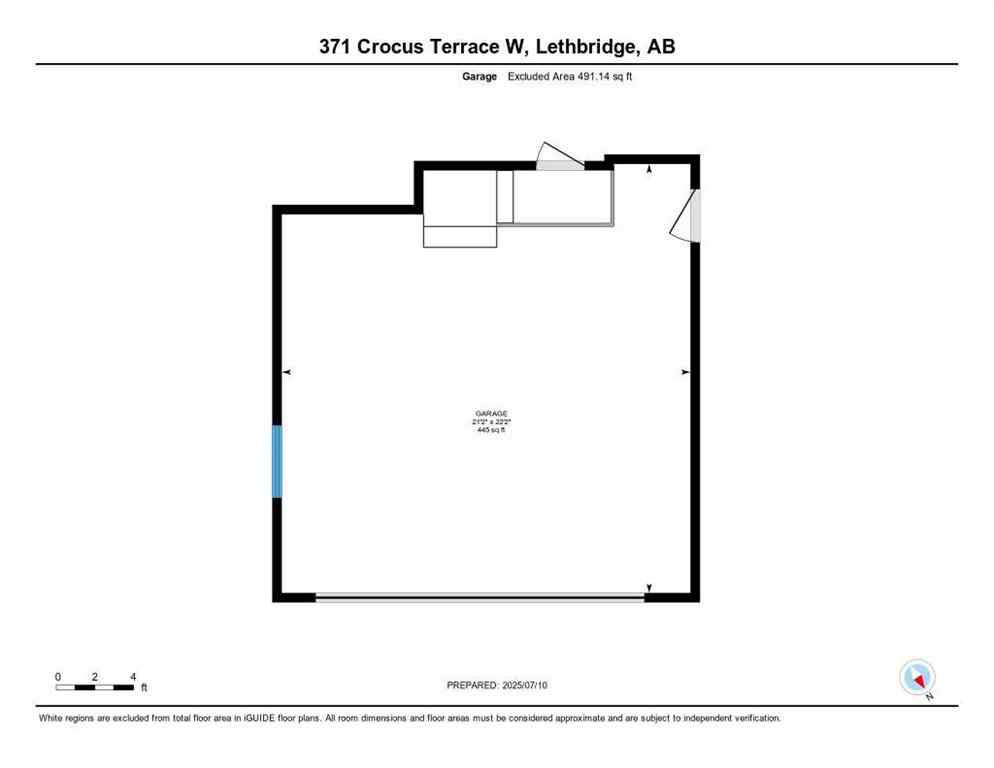 MLS® A2238066 - 371 Crocus Terrace W in Country Meadows Estates Lethbridge, Residential