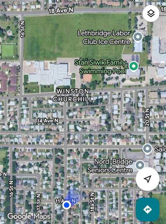 MLS® A2238150 - 1802 11 Avenue N in Winston Churchill Lethbridge, Residential