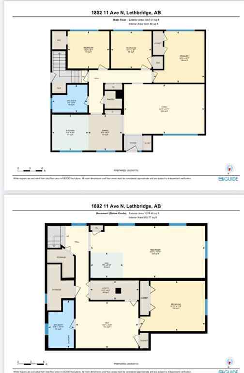 MLS® A2238150 - 1802 11 Avenue N in Winston Churchill Lethbridge, Residential