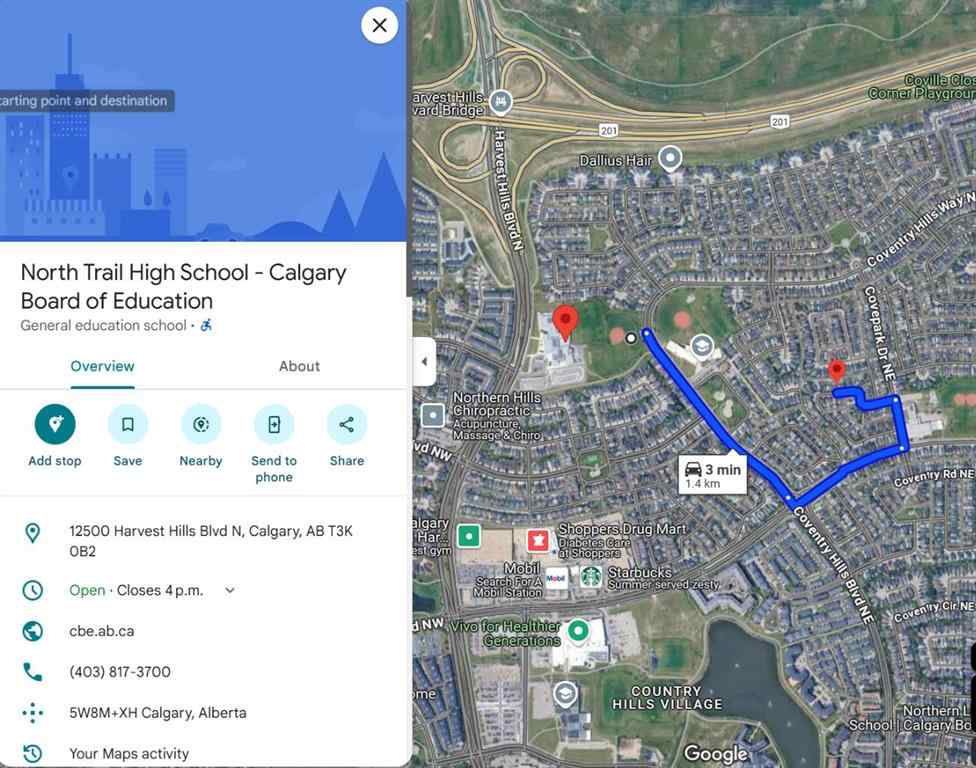 MLS® A2238172 - 183 Covepark Way NE in Coventry Hills Calgary, Residential