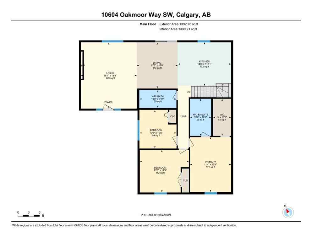 MLS® A2238193 - 10604 Oakmoor Way SW in Cedarbrae Calgary, Residential