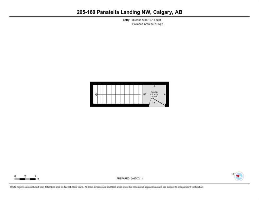 MLS® A2238269 - Unit #205 160 Panatella Landing NW in Panorama Hills Calgary, Residential