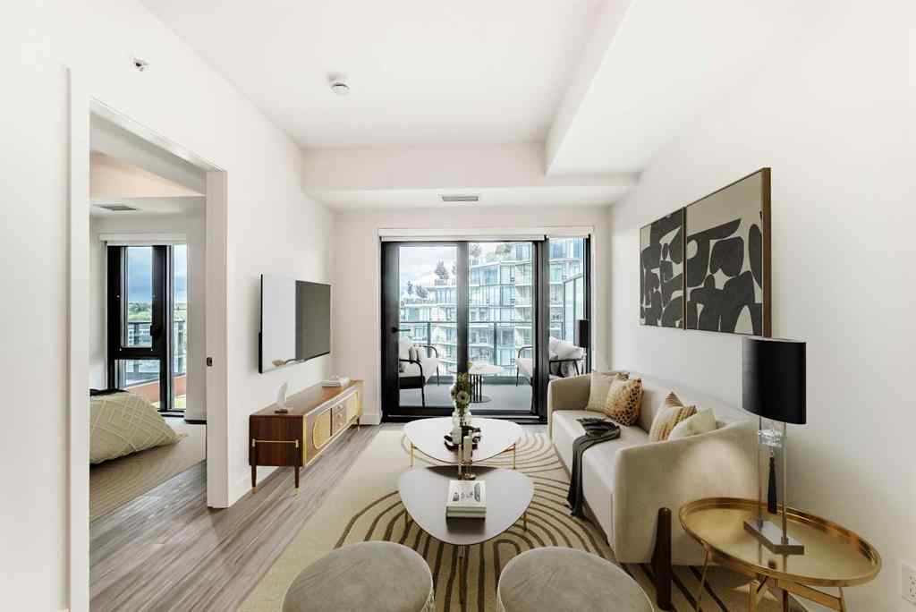 MLS® A2238327 - Unit #1013 730 2 Avenue SW in Eau Claire Calgary, Residential