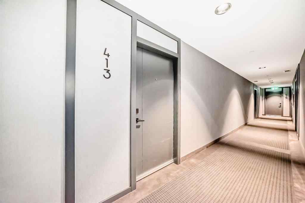 MLS® A2238449 - Unit #413 8445 Broadcast Avenue SW in West Springs Calgary, Residential