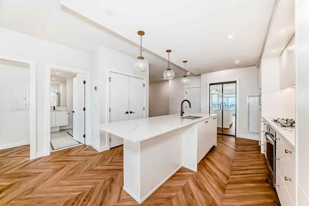 MLS® A2238449 - Unit #413 8445 Broadcast Avenue SW in West Springs Calgary, Residential
