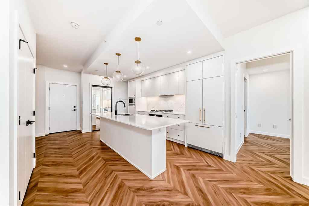 MLS® A2238449 - Unit #413 8445 Broadcast Avenue SW in West Springs Calgary, Residential