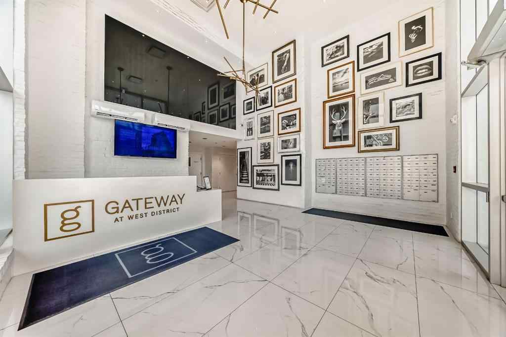 MLS® A2238482 - Unit #410 8505 Broadcast Avenue SW in West Springs Calgary, Residential