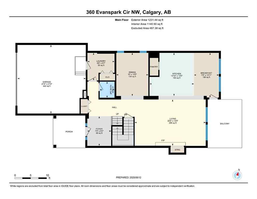 MLS® A2238546 - 360 Evanspark Circle NW in Evanston Calgary, Residential