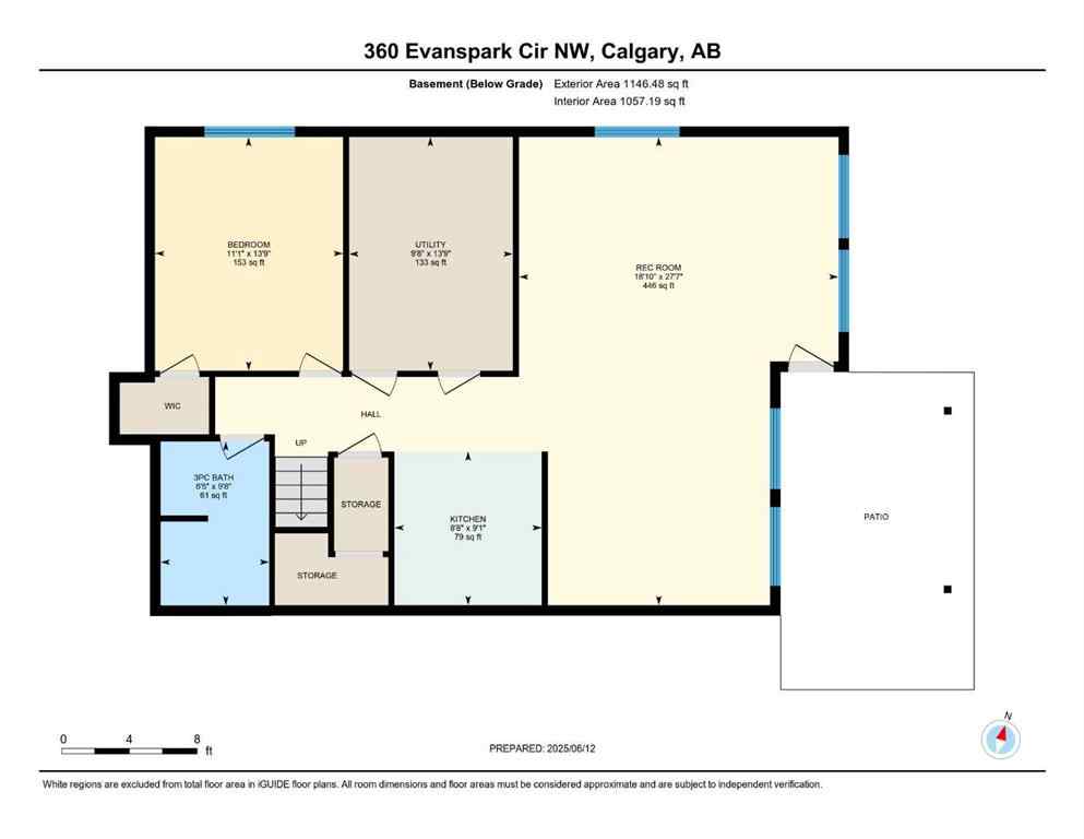 MLS® A2238546 - 360 Evanspark Circle NW in Evanston Calgary, Residential