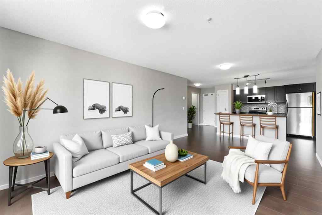 MLS® A2238552 - Unit #206 250 New Brighton Villas SE in New Brighton Calgary, Residential
