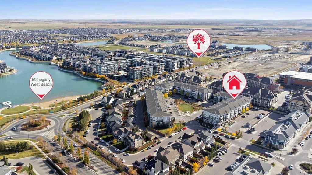 MLS® A2238576 - Unit #3407 11 Mahogany Row SE in Mahogany Calgary, Residential