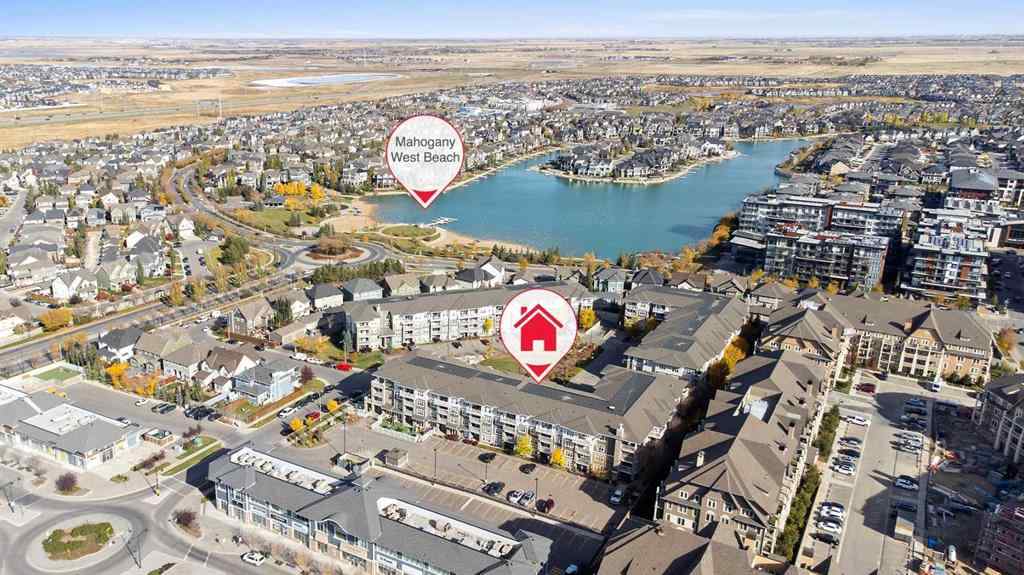 MLS® A2238576 - Unit #3407 11 Mahogany Row SE in Mahogany Calgary, Residential