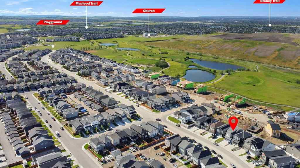 MLS® A2238622 - 672 Walgrove Boulevard SE in Walden Calgary, Residential