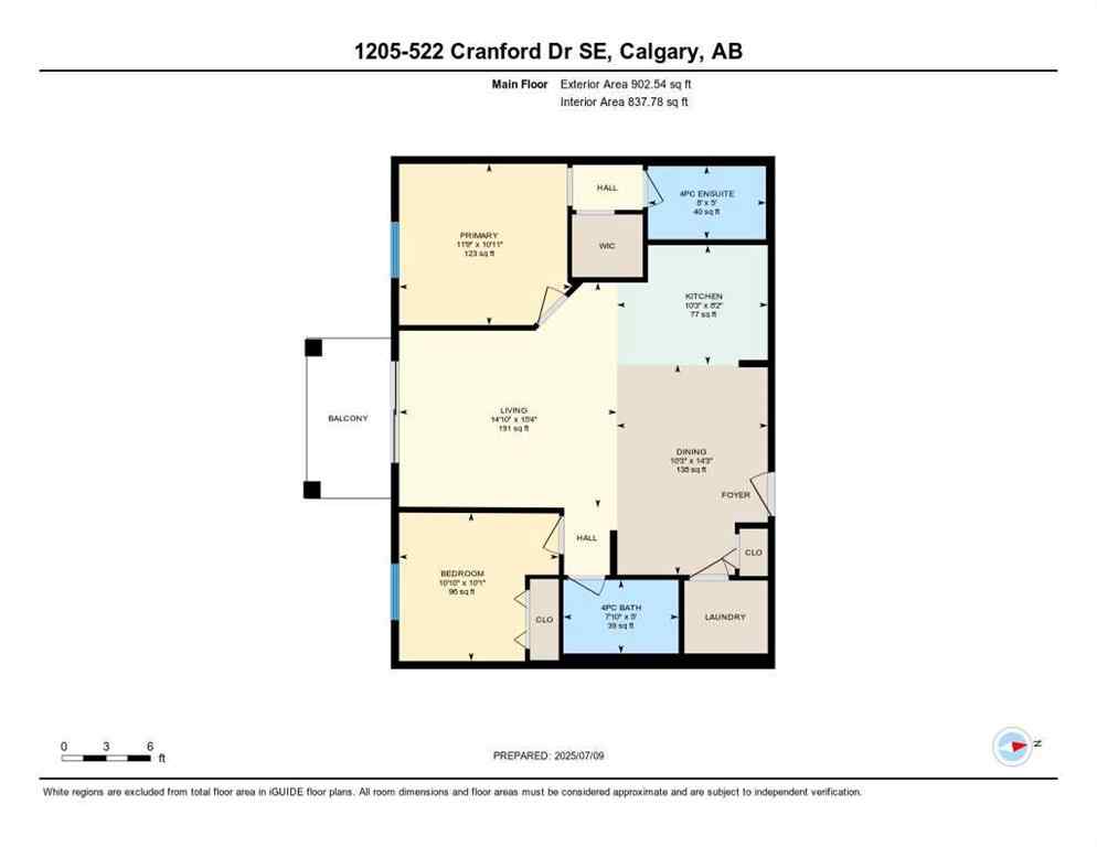 MLS® A2238668 - Unit #1205 522 Cranford Drive SE in Cranston Calgary, Residential