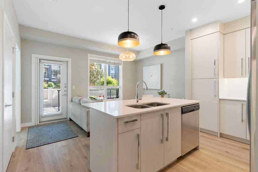 MLS® A2238671 - Unit #110 383 Smith Street NW in University District Calgary, Residential