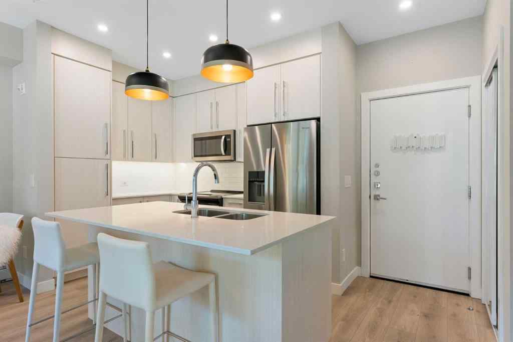 MLS® A2238671 - Unit #110 383 Smith Street NW in University District Calgary, Residential