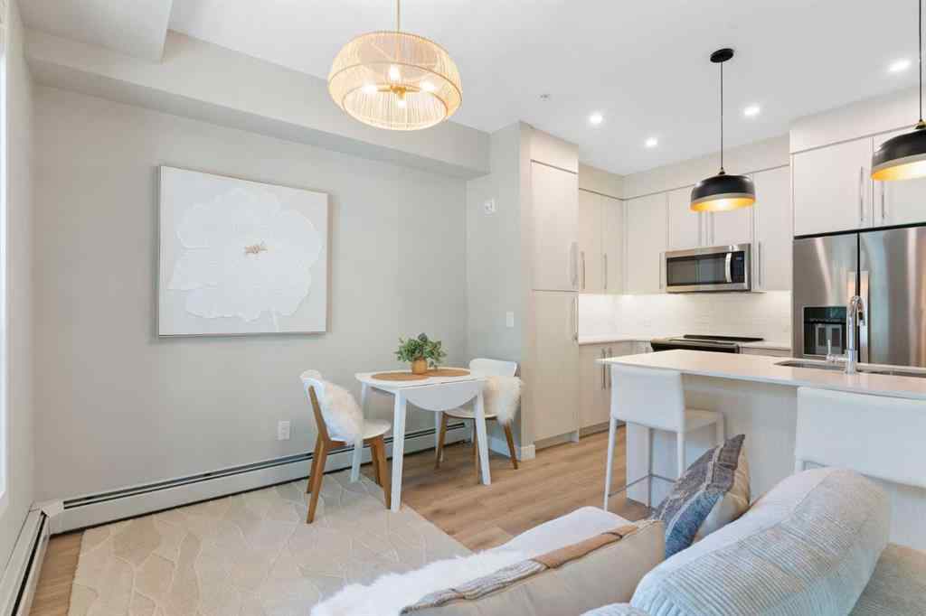 MLS® A2238671 - Unit #110 383 Smith Street NW in University District Calgary, Residential