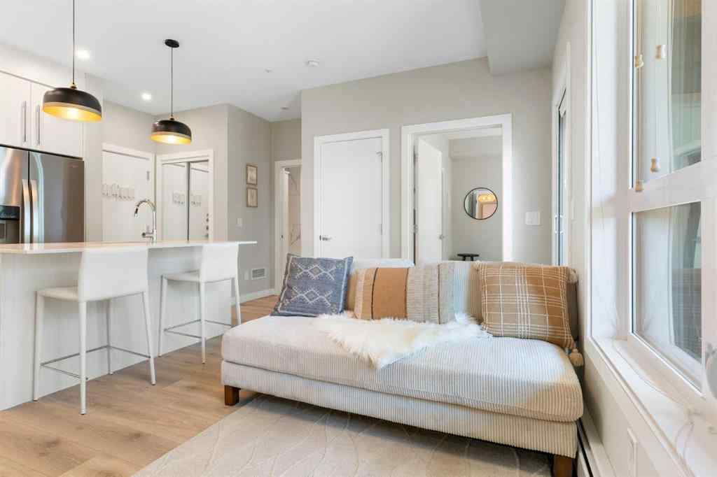 MLS® A2238671 - Unit #110 383 Smith Street NW in University District Calgary, Residential