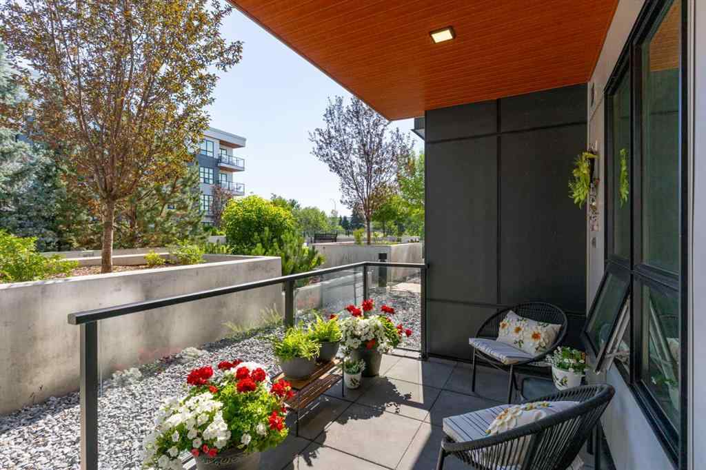 MLS® A2238671 - Unit #110 383 Smith Street NW in University District Calgary, Residential