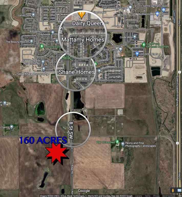MLS® A2238673 - Range road 11 264 Township   in NONE Balzac, Land