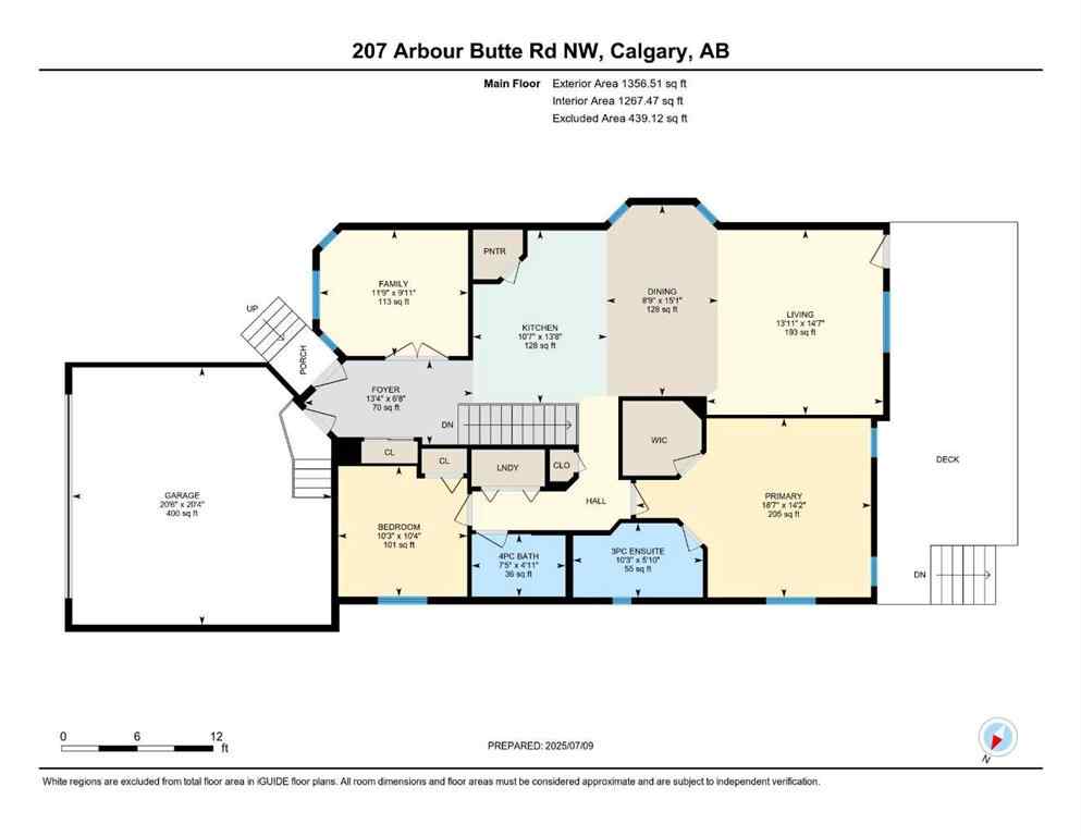 MLS® A2238675 - 207 Arbour Butte Road NW in Arbour Lake Calgary, Residential