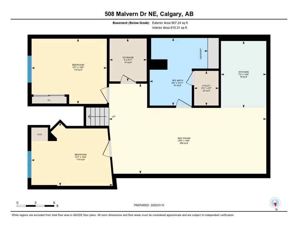 MLS® A2238685 - 508 Malvern Drive NE in Marlborough Park Calgary, Residential