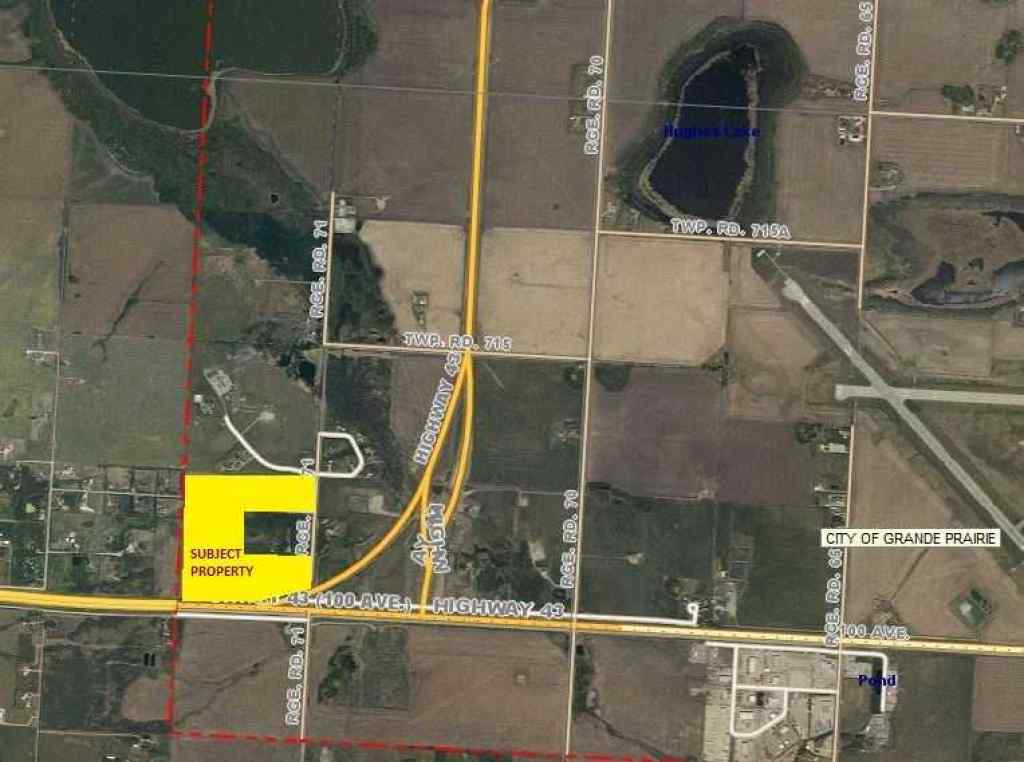 MLS® A2238760 - HWY 43 RRD. 71   in NONE Grande Prairie, Land