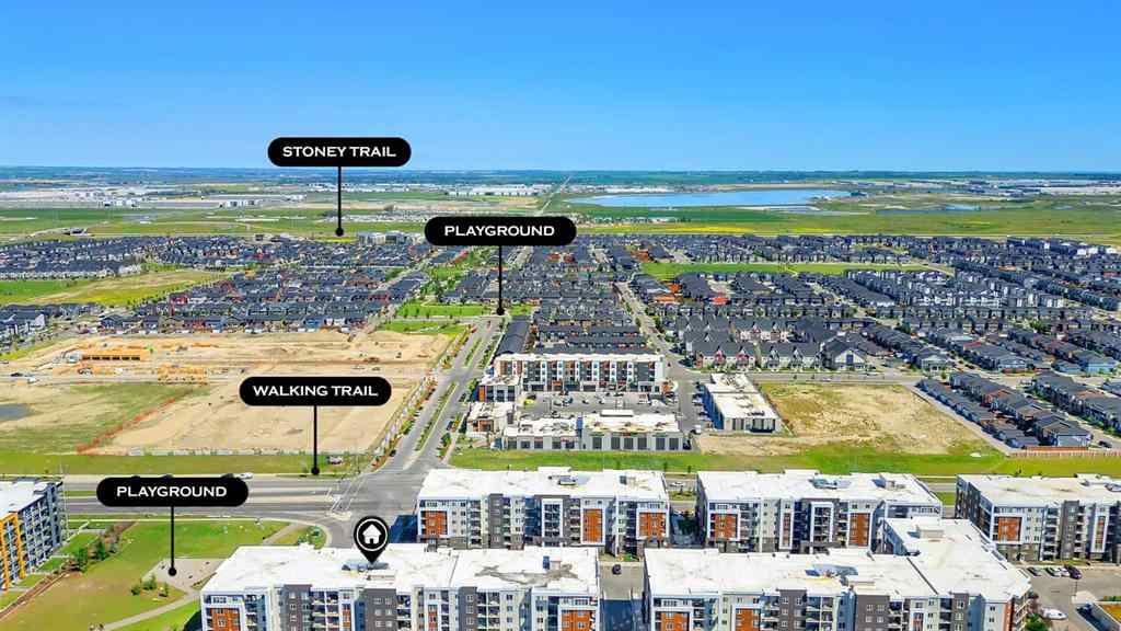 MLS® A2238812 - Unit #1317 4641 128 Avenue NE in Skyview Ranch Calgary, Residential