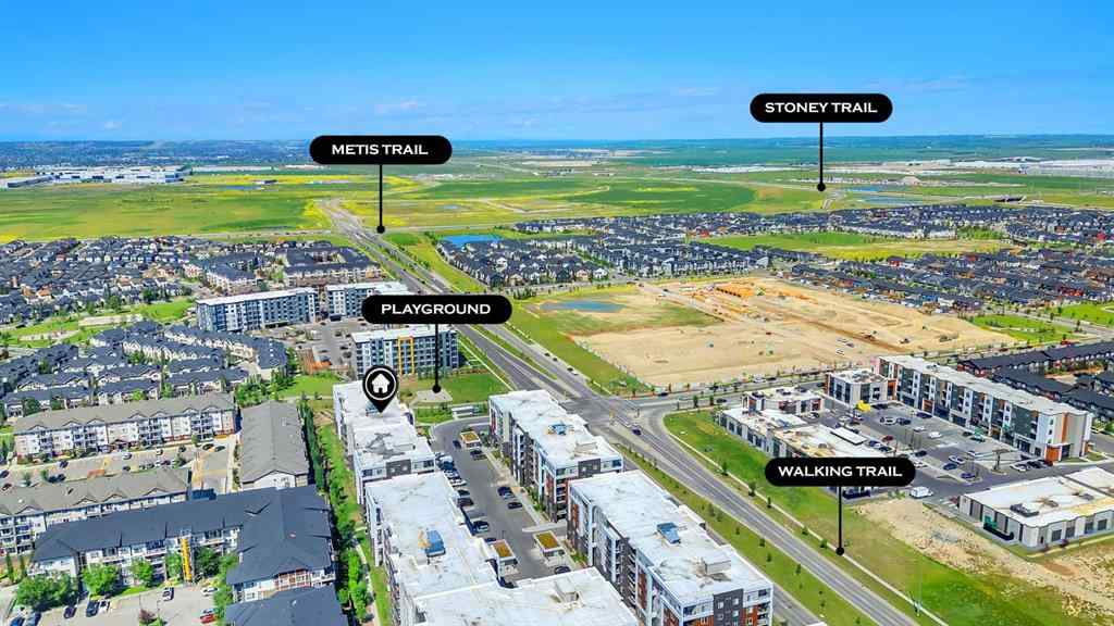 MLS® A2238812 - Unit #1317 4641 128 Avenue NE in Skyview Ranch Calgary, Residential