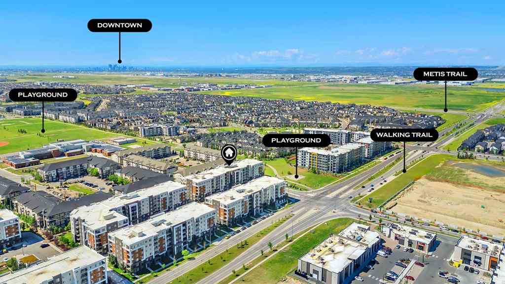 MLS® A2238812 - Unit #1317 4641 128 Avenue NE in Skyview Ranch Calgary, Residential