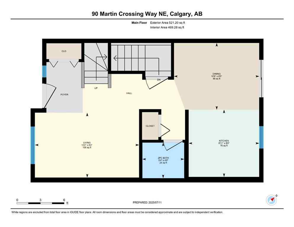 MLS® A2238824 - 90 MARTIN CROSSING Way NE in Martindale Calgary, Residential