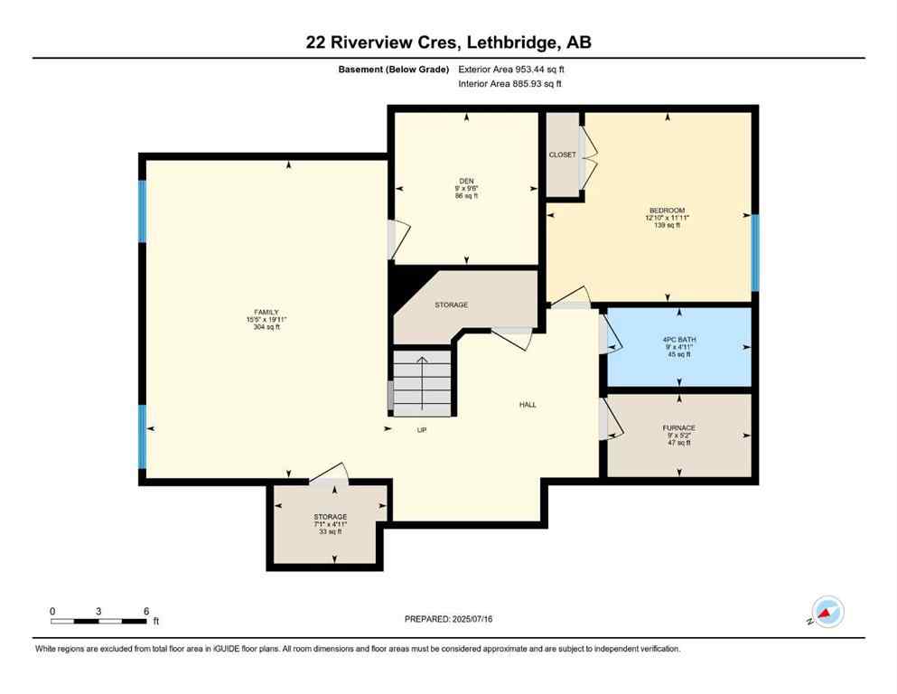MLS® A2238830 - 22 Riverview Crescent W in Riverstone Lethbridge, Residential