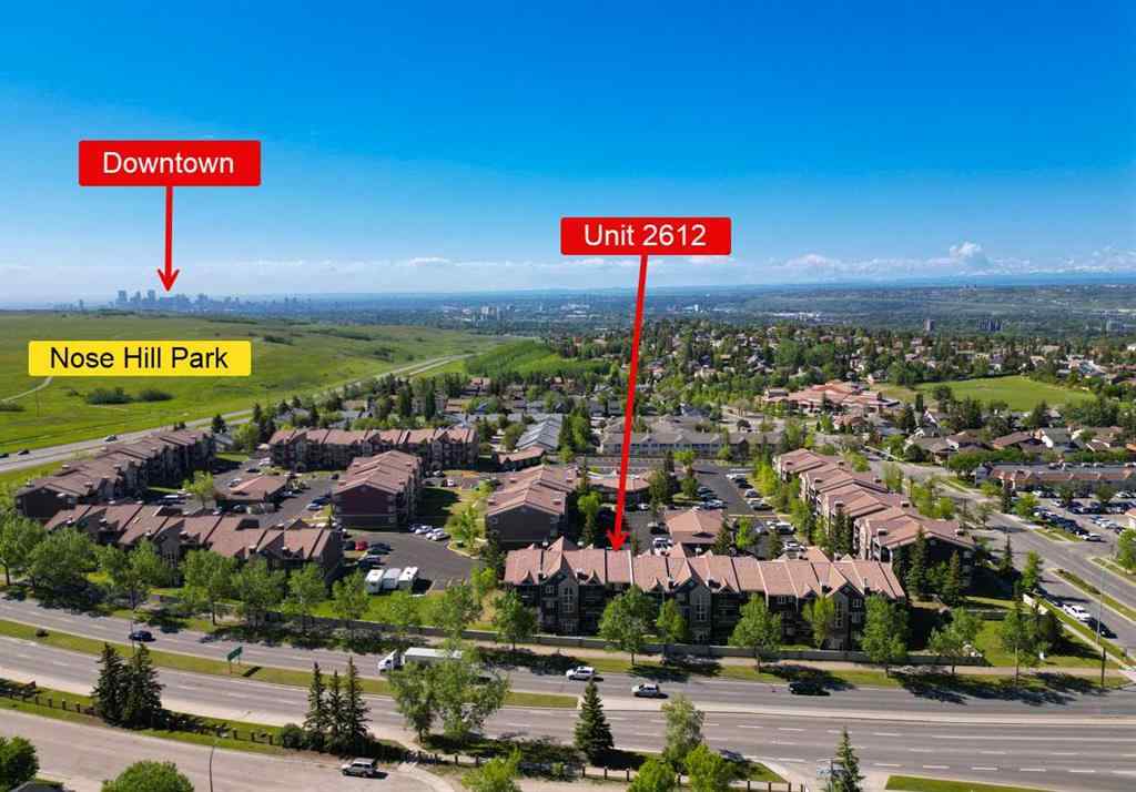 MLS® A2238883 - Unit #2612 3400 Edenwold Heights NW in Edgemont Calgary, Residential