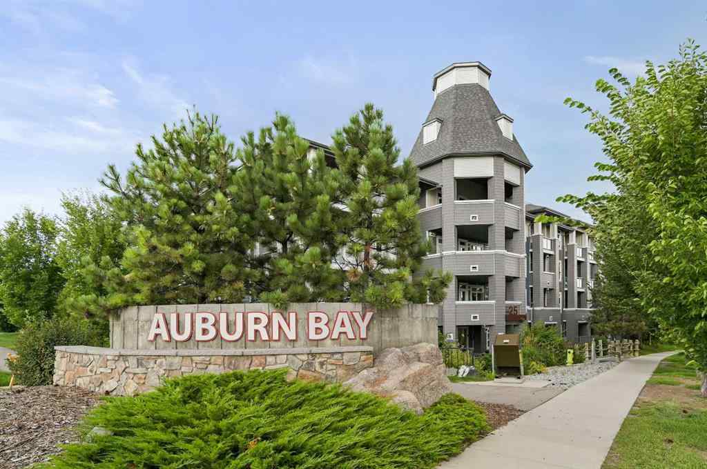 MLS® A2239043 - Unit #346 25 Auburn Meadows Avenue SE in Auburn Bay Calgary, Residential