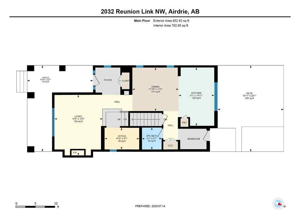 MLS® A2239070 - 2032 Reunion Link NW in Reunion Airdrie, Residential